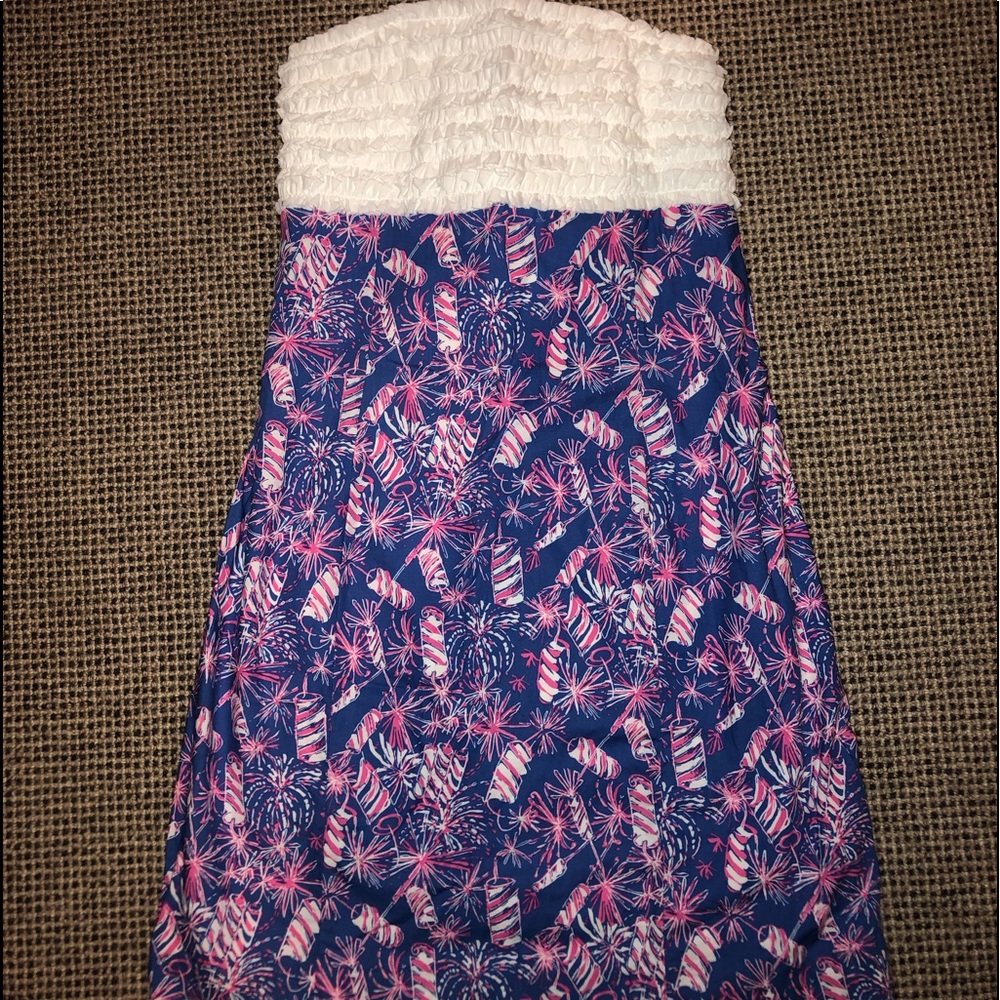 Rare Lilly pulitzer cherry bomb dress